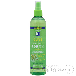 Fantasia IC Hair Polisher Olive Firm Hold Spritz 12oz
