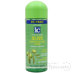 Fantasia IC Hair Polisher Olive Moisturizing Shine Serum 6oz