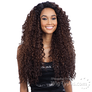 Freetress Equal Synthetic Hair Lace Deep Invisible L Part Lace Front Wig - KITRON