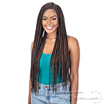 Freetress Equal Synthetic 5x5 Braided HD Lace Front Wig - NATURAL BOX BRAID 32