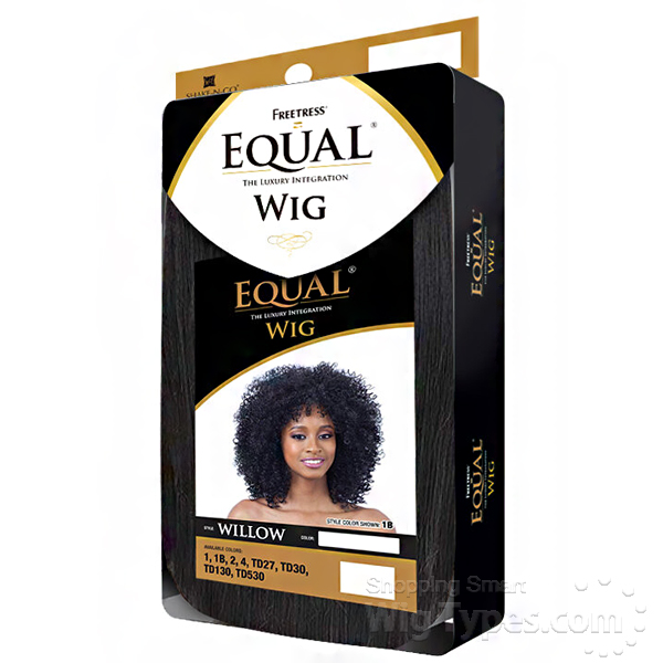 freetress equal curly wig