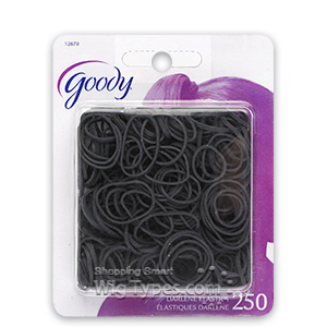 Goody #12670 Rubber Bands Black