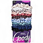 Goody #16899 Ouchless Scrunchies Skinny Value Pack - 12pcs