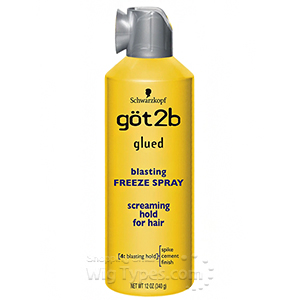 Got2b Schwarzkopf Glued Blasting Freeze Hair Spray 12oz