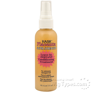 Hask Placenta Leave-In Instant Hair Conditioning Treatment Super 5oz