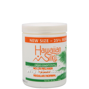 Hawaiian Silky Creme Conditioning No Lye Relaxer - Regular 20oz