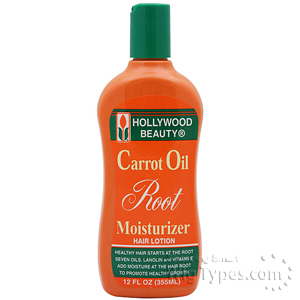 Hollywood Beauty Carrot Oil Root Moisturizer Hair Lotion 12oz