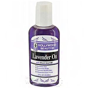 Hollywood Beauty Lavender Oil with Black Seed Oil 2oz