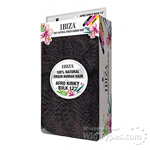 Shake N Go Ibiza 100% Natural Virgin Human Hair Braid - AFRO KINKY BULK 12