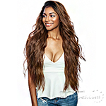 Mane Concept Brown Sugar Natural Hairline Human Hair Blend Lace Front Wig - BSN202 BRYCE