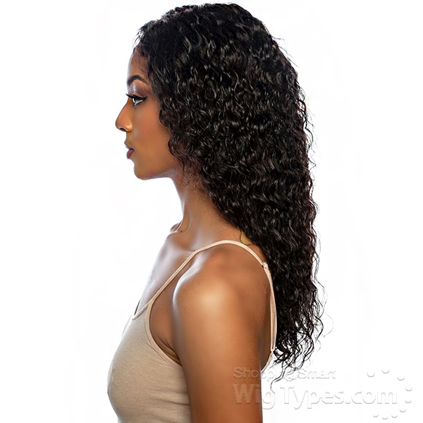 22 inch deep wave wig length