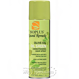 Isoplus Olive Oil Oil Sheen Conditioning Hair Spray 7 oz