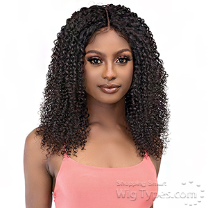 Janet Collection Luscious Wet & Wavy 100% Natural Virgin Remy Indian Hair Lace Wig - BOHEMIAN