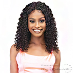 Janet Collection Luscious Wet & Wavy 100% Natural Virgin Remy Indian Hair Lace Wig - DEEP