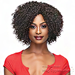 Janet Collection Natural Curly Synthetic Hair Wig - NATURAL AFRO OREN