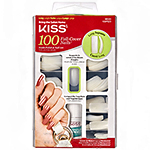 Kiss 100PS23 100 Full Cover Nails Long Length Long Square