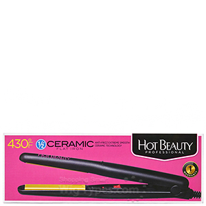 Kiss Hot Beauty Professional HFI050 Ceramic Flat Iron 1/2
