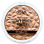 Kiss New York KPBP01 Pro Touch Glow & Bronze Powder - Medium