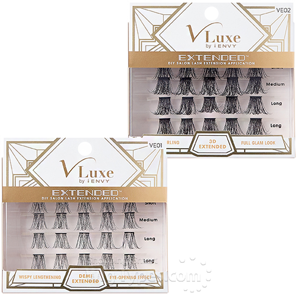 Kiss V-Luxe by Envy VEXX Individual Lashes - WigTypes.com