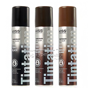 Kiss Colors & Care TCSXX Tintation Temporary Hair Color Spray 2.82oz