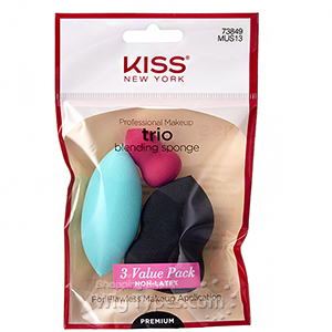 Kiss MUS13 Trio Blending Sponge - 3 Value Pack