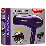 Red by Kiss 2300 Titanium Detangler Hair Dryer BD11