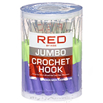 Red by Kiss WT32J 36pcs Jumbo Crochet Hook Bucket