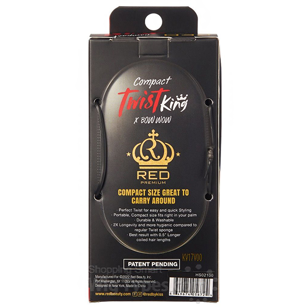 Red Premium HS02 Washable and Durable Compact Bow Wow Twist King