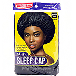 Red by Kiss HSL02 Satin Sleep Cap - X Large Black