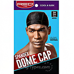 Red by Kiss HSX01 Spandex Dome Cap - One Size Black
