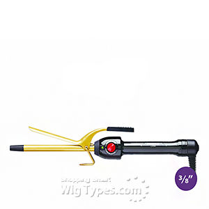 Red by Kiss Ceramic Tourmaline Professional Curling Iron 3/8 Inch CI01N
