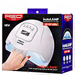 Red by Kiss UV01 InstaLamp Professional LED Gel Nail Lamp