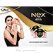 Laflare NEX 28 Premium 3D Nails - Regular Stiletto