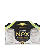 Laflare NEX 28 Premium 3D Nails - Regular Stiletto