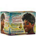 Luster's Pink Smooth Touch Extra Virgin Olive Oil No-Lye Relaxer Kit - Super