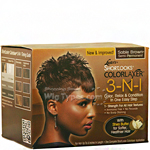 Luster's Pink Shortlooks Colorlaxer 3-in-1 Color Relax Kit - Sable Brown