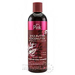 Luster's Pink Shea Butter Coconut Oil Sulfate Free Moisturizing Shampoo 12 oz