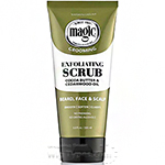 Magic Grooming Exfoliating Scrub Cocoa Butter & Cedarwood Oil for Beard Face & Scalp 6.8oz