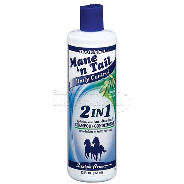 Korrespondance Stige Berolige Manen Tail 2 in 1 Pyrithione Zinc Anti-Dandruff Shampoo + Conditioner 12oz  - WigTypes.com