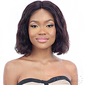 Mayde Beauty Lace and Lace 100% Human Hair Lace Front Wig - LOOSE WAVE