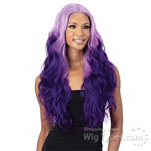 Mayde Beauty Synthetic Hair Waterfall HD Lace Front Wig - HAISLEY