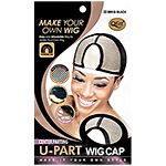 Qfitt #5013 Center Parting U-Part Wig Cap