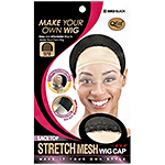 Qfitt #5063 Lace Top Stretch Mesh Wig Cap 4"X4"