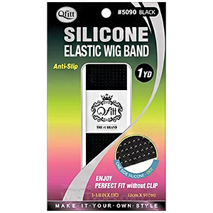 Qfitt #5090 Silicone Dot Elastic Wig Band