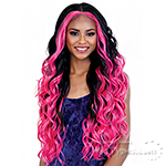 Motown Tress Synthetic Hair HD 360 Lace Wig - L360S HALO (13x4.5 lace frontal)