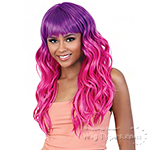 Motown Tress DayGlow Synthetic Hair Lace Part Glueless Wig - CL LUXY