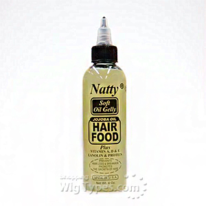 Natty Soft Oil Gelly Jojoba Oil Hair Food 4oz
