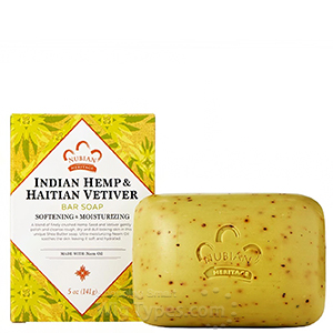 Nubian Heritage Indian Hemp & Haitian Vetiver Bar Soap 5oz