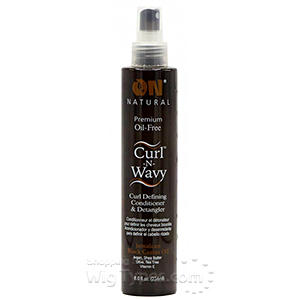 On Natural Curl-N-Wavy Jamaican Curl Defining Conditioner & Detangler Black Castor Oil 8oz
