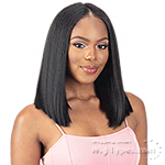Organique Synthetic Hair U Part Wig - NATURAL YAKY STRAIGHT 14